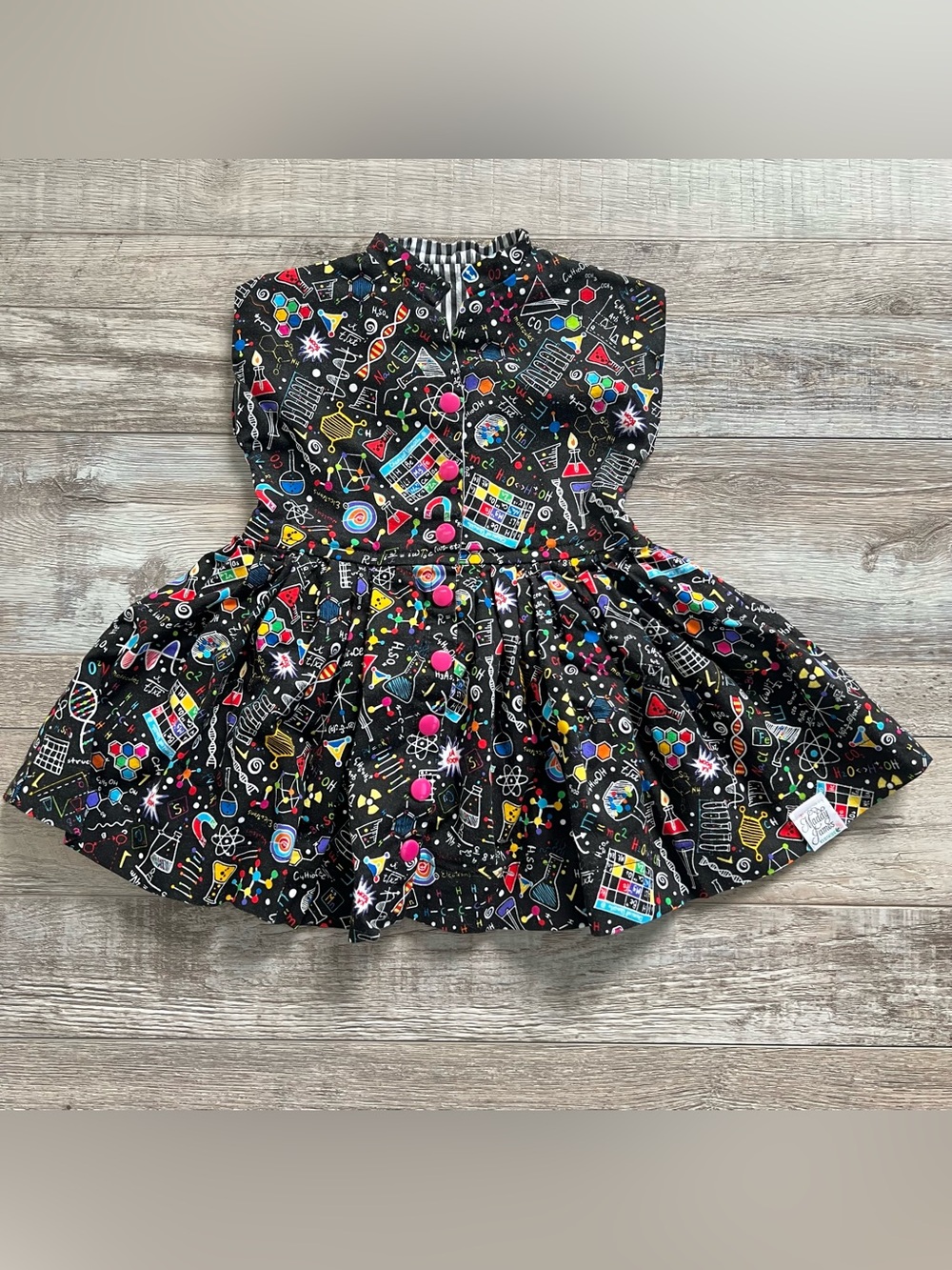 Maddy James Clothing Girls Mad Scientist Dress Size 12 Months